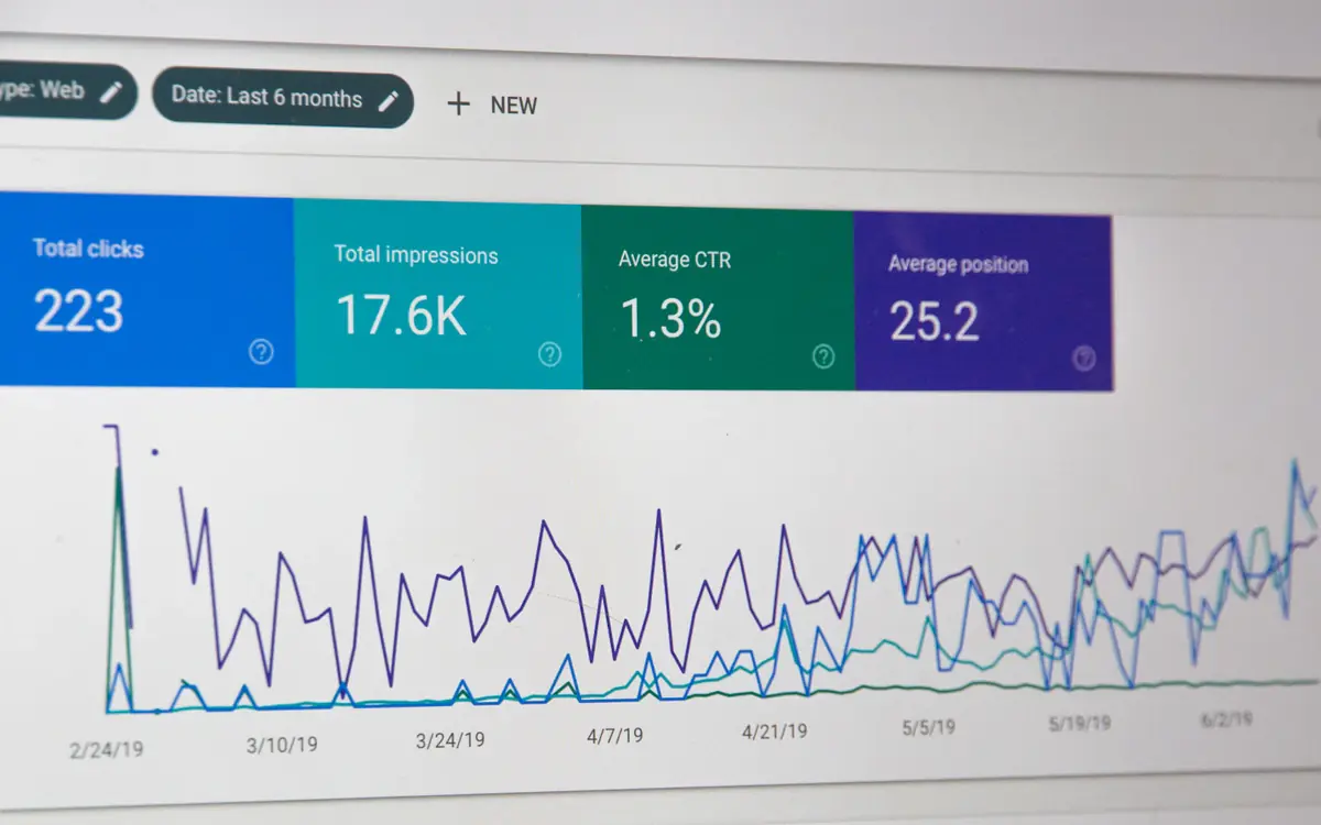 SEO Audit Services 1 Google Search Console performance report with clicks and impressions used in an SEO audit